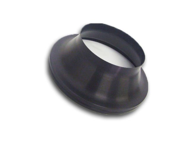 Air Filter Adaptor/Reducer - 206mm to 127.5mm Outlet, Anodised Alloy