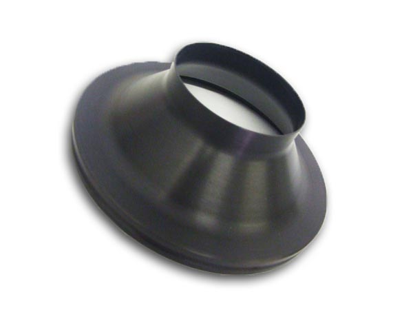 Air Filter Adaptor/Reducer - 206mm to 100mm Outlet, Alloy
