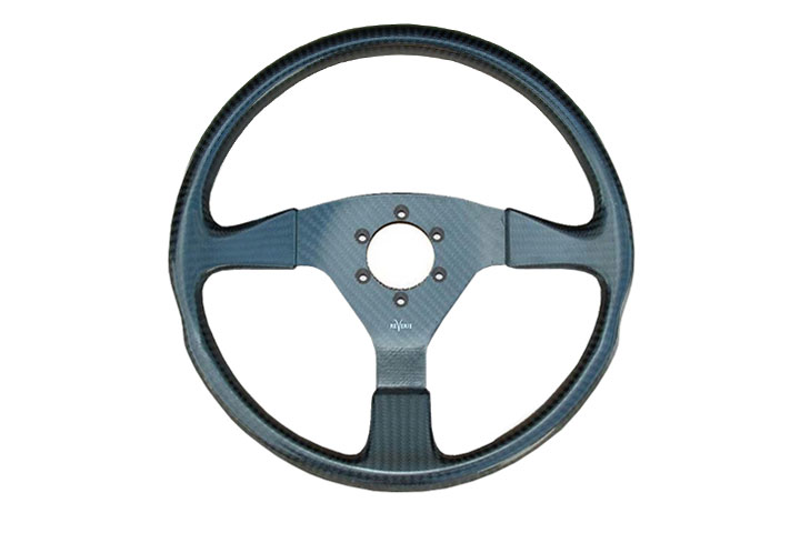 REVERIE Rally 350 Carbon Steering Wheel - MOMO/Sparco/OMP (70mm PCD), Untrimmed - R01SH0024