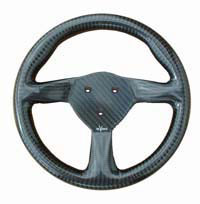 Eclipse 255 Carbon Steering Wheel - 3 Stud (50.8mm PCD)