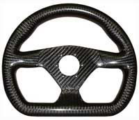 Eclipse 270 Flat-Bottomed Carbon Steering Wheel - Raid Drilled