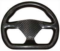 REVERIE Eclipse 270 Flat-Bottomed Carbon Steering Wheel - Undrilled