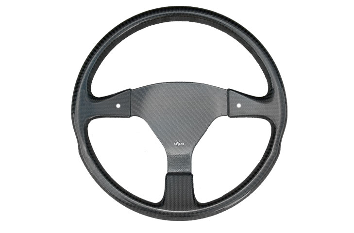 REVERIE Rally 330 Carbon Steering Wheel - Undrilled, Untrimmed, 2 Button - R01SH0048
