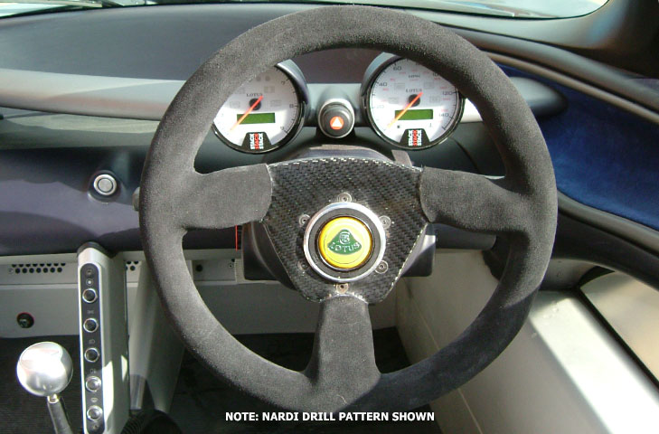 REVERIE Eclipse 315 Carbon Steering Wheel - Undrilled, Untrimmed, Offset - R01SH0056