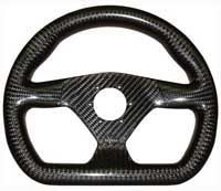 REVERIE Eclipse 270 Flat-Bottomed Carbon Steering Wheel - NARDI/Personal/RAID (74mm PCD)