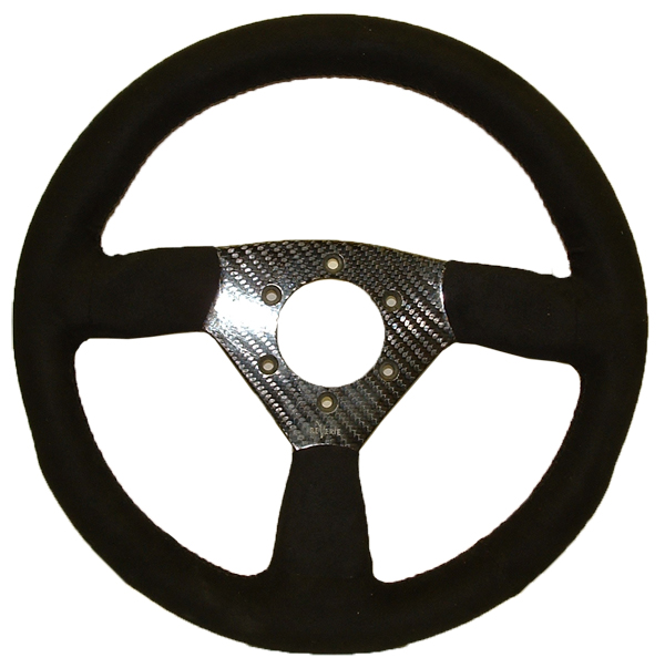 Eclipse 315 Carbon Fibre Steering Wheel, MOMO/ Sparco/ OMP Drilling