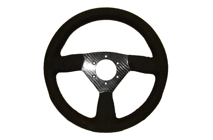 Eclipse 315 Carbon Fibre Steering Wheel - MOMO/Sparco/OMP (70mm PCD), Alcantara Trimmed - R01SH0196