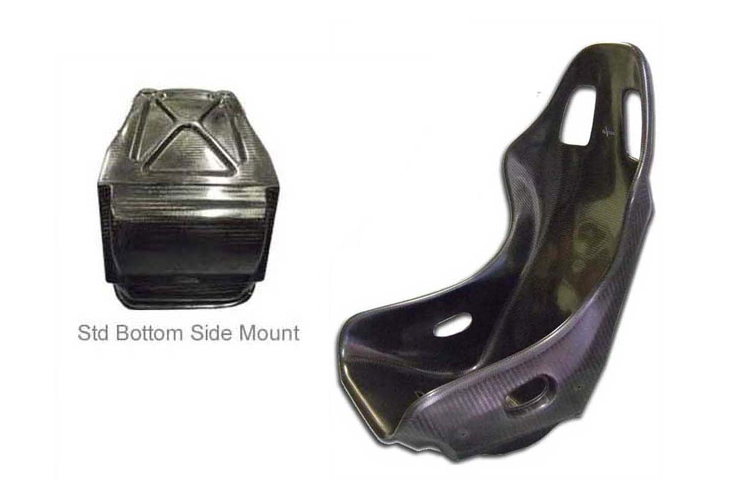 REVERIE XR C Carbon Fibre Seat (W) - Twin Skin, Untrimmed, Non-Head Restraint - R01SI0045