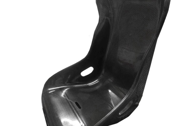 Reverie GT B Carbon Fibre Seat (W) - Single Skin, Low Back Version, NON FIA - R01SI0056