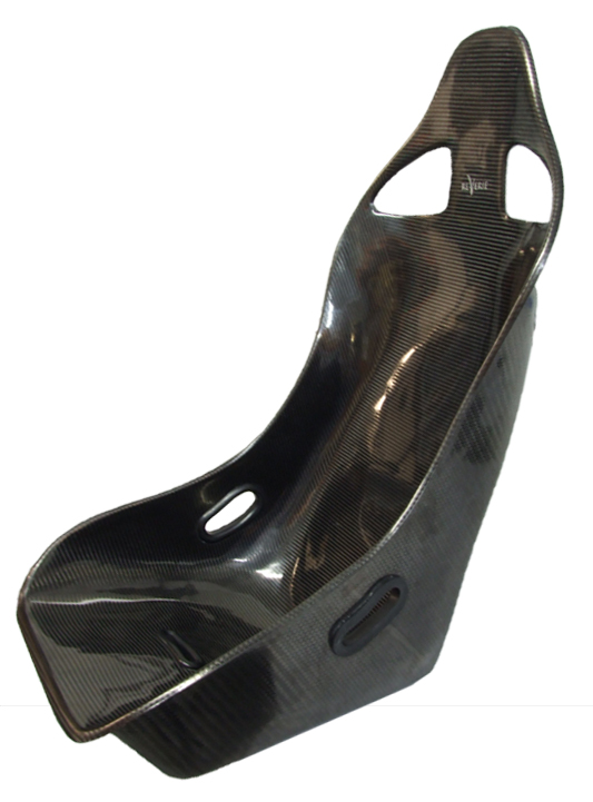 Reverie Mulsanne CM Carbon Fibre Seat (N) - Twin Skin, Bottom Mounted, Caterham Fit, NON FIA