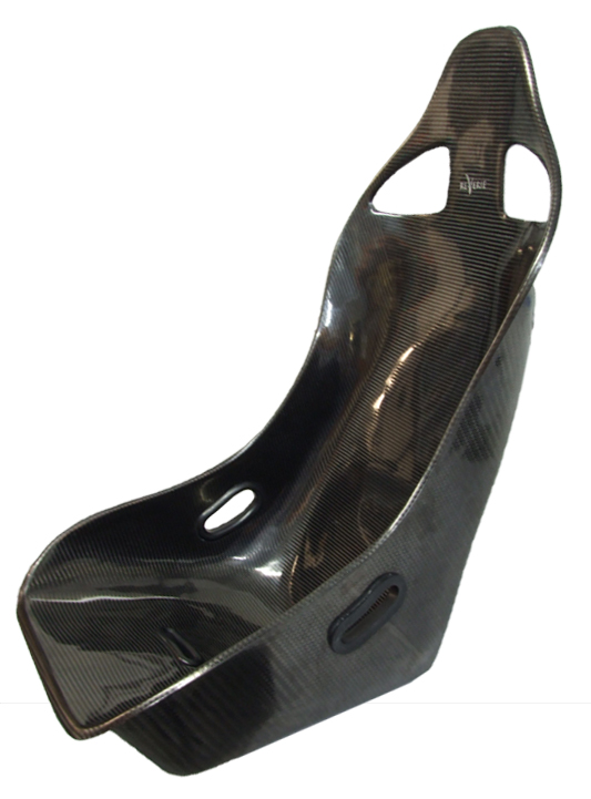 Reverie Mulsanne CM Carbon Fibre Seat (N) - Twin Skin, Bottom Mounted, Caterham Fit