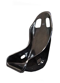 REVERIE Super Sports Carbon Fibre Seat - Twin Skin, Non-FIA