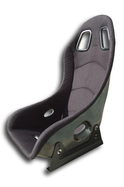 REVERIE Super Sports Carbon Fibre Seat - Twin Skin, FIA Fabric Trimmed, Non-FIA