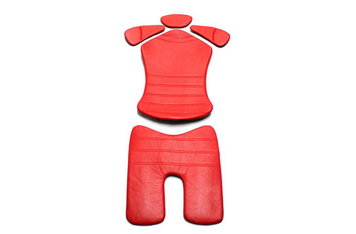 Reverie Seat Cushion Kit (Wide) - Leather: Red - R01SI6011R