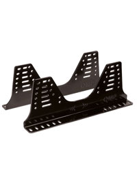 Universal Tall Long 90 degree Alloy Monoblock Fixed Seat Subframe Side Mount - Pair