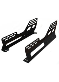 Lotus Elise/Exige S1, S2, S3 (Upto 2019), VX220  Bucket Seat Subframes - Pair, Satin Black Powder Coated, 3mm S355 Steel