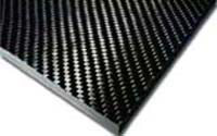 Carbon Fibre Sheet 0.55mm 1220mm x 250mm - (2 Ply)