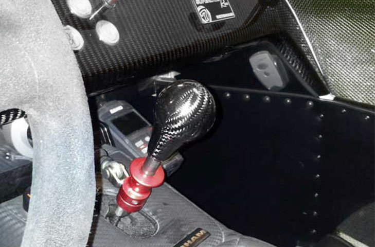 Caterham R500 6-Speed Carbon Fibre Gear Shift Knob - Quaife Gear Shaft - R01SU0060