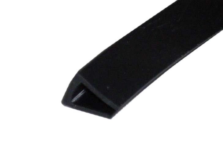 EPDM Square Channel/ Rubber Edge Trim (for 5 - 6mm Sandwich Panels) - R01SU6033