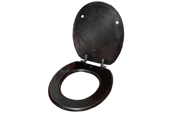 Carbon Fibre Toilet Seat - Universal Fit - R01SV0001