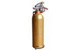 Midas Gold-Anodised 0.9l Fire Extinguisher (AFFF)