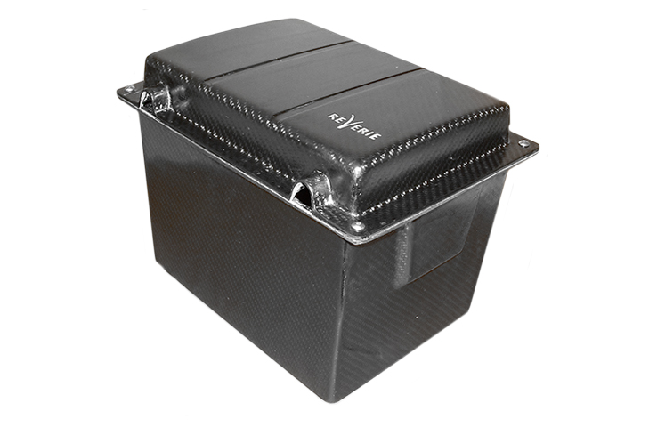 REVERIE Carbon Fibre Battery Box - L250mm x W180mm x D215mm - R01SY0011