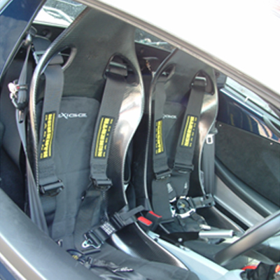 Mulsanne C with custom seat cushions in S2 Exige