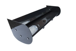 225mm + 110mm Chord Dual Element Carbon Rear Wing (S)