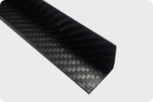 Carbon Fibre 90 Degree Angle