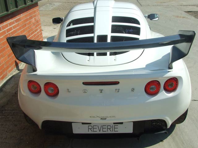 Lotus Exige S2 2010 Motorsport 225mm Adjustable Wing