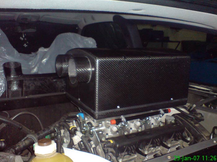 V6 Hockenheim 405 Airbox fitted to Renault Sport Clio 