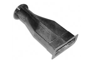 Rectangular Brake Duct 140 x 40 x 100mm