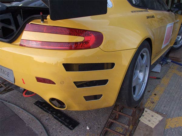 Aston Martin Rear Wheel Arch Venting