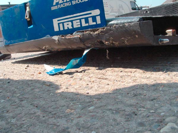 Lola B05/40 LMP2 damage (2)