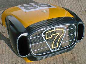 Caterham Nose Blister Air Intakes