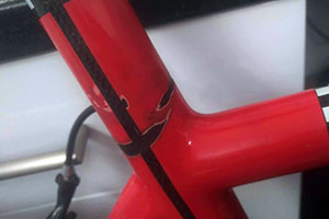 Seat post damage