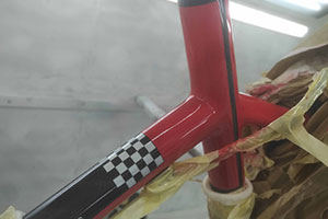 Post repair and paint