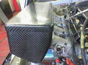 Airbox mounted on side wall, not Back Plate