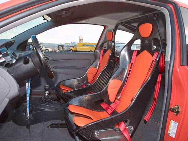 [GTC with Orange Vinyl Cushion Kit] Featured in a Ford Focus Cosworth Show Car