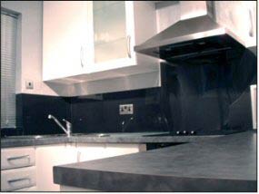 Carbon Fibre kitchen panels