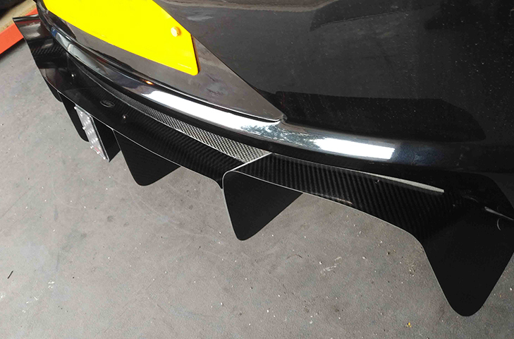 Universal Rear Diffusers - Carbon Fibre