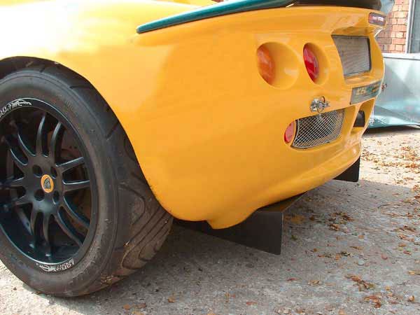 Short Single Element Rear Diffuser